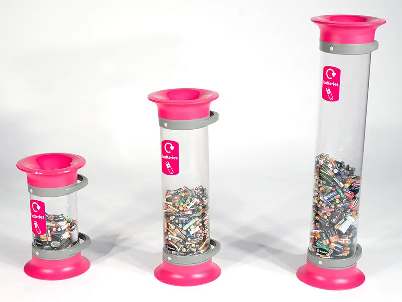 Manejo de pilas usadas