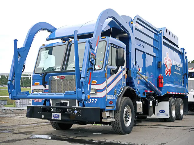 Recolectores de carga frontal