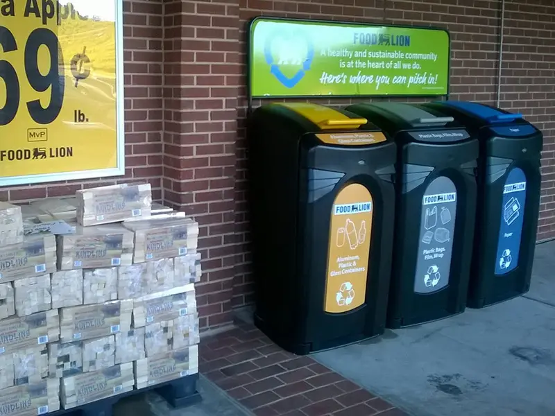 Papeleras de reciclaje