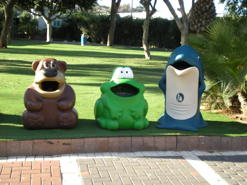 Contenedores para espacios infantiles