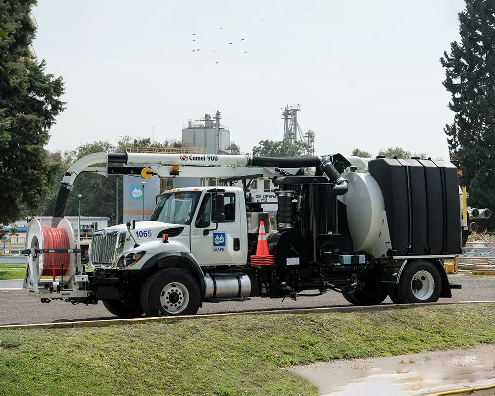 limpieza de las redes de drenaje