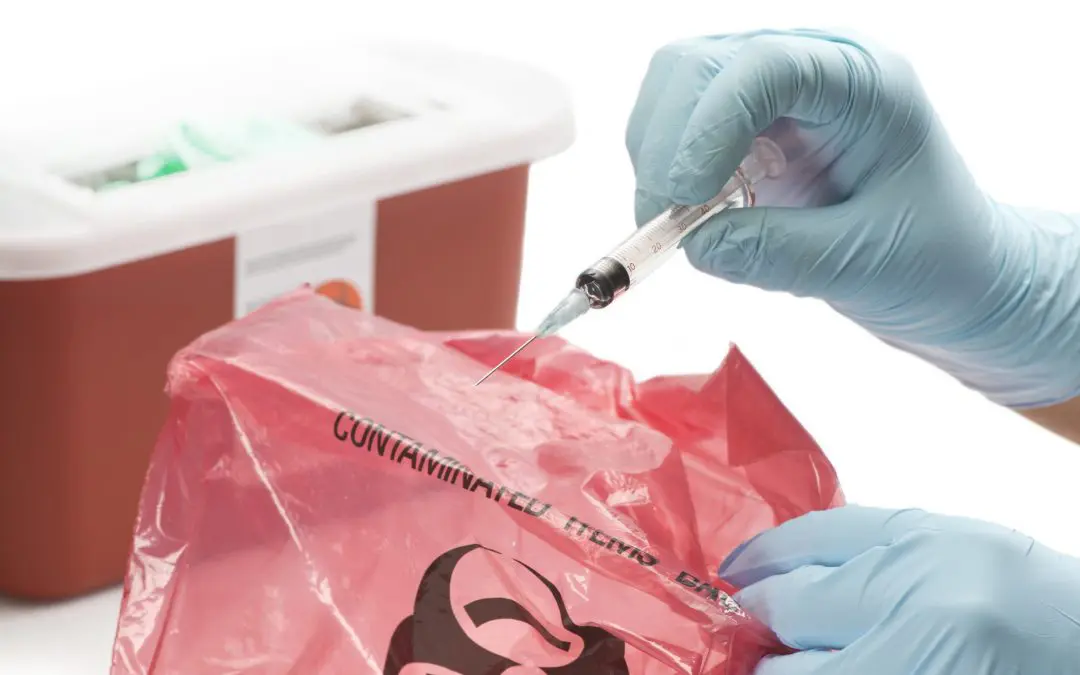 Identificación y separación de Residuos Peligrosos Biológico Infecciosos