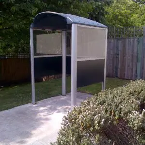 Marquesina para zona de fumadores - Modus