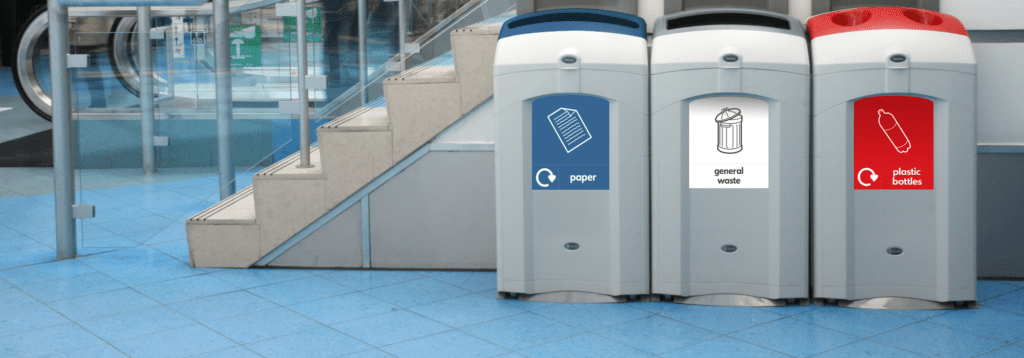 papeleras para reciclaje