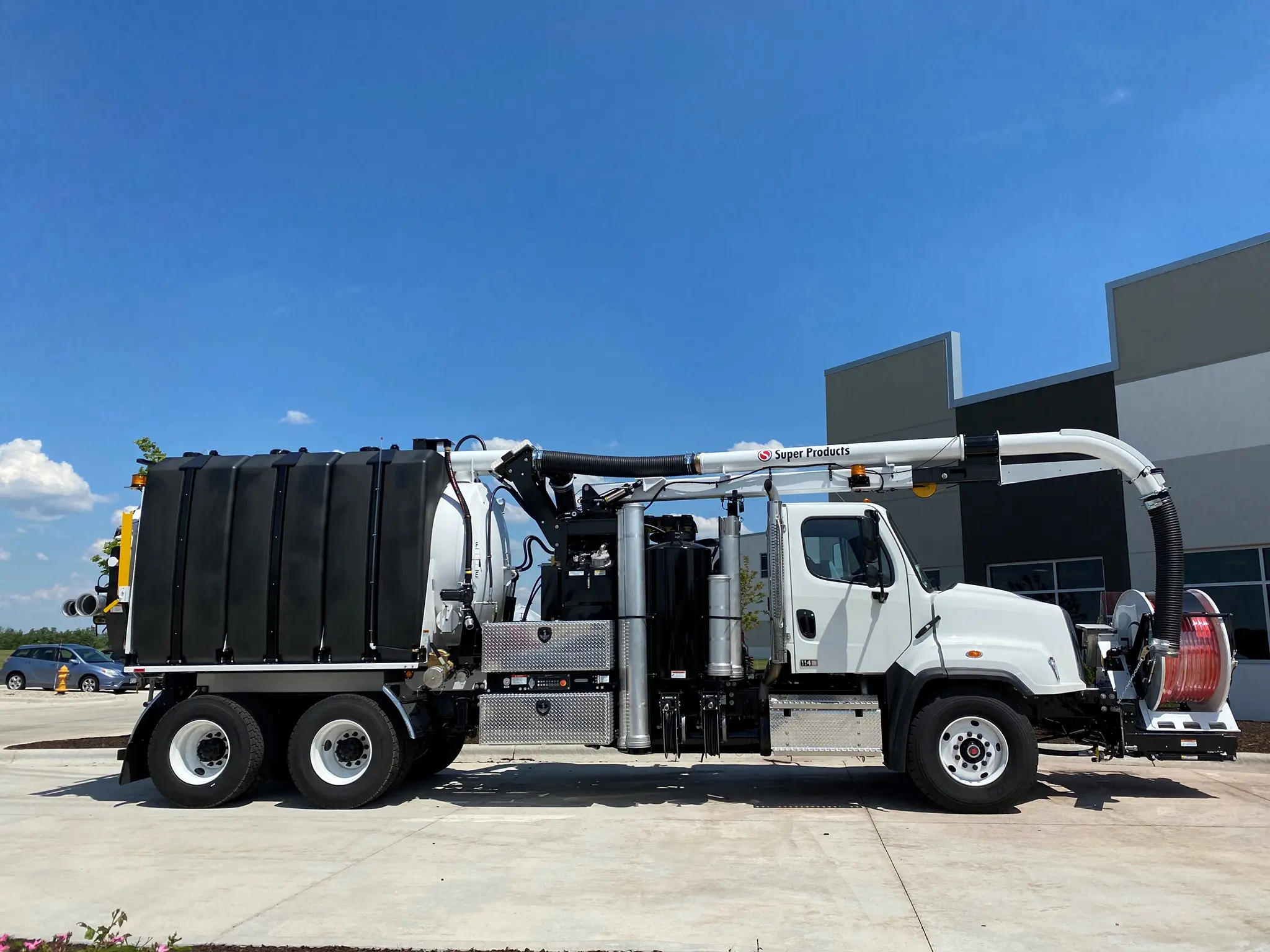 maquinaria especializada en la limpieza de alcantarillados