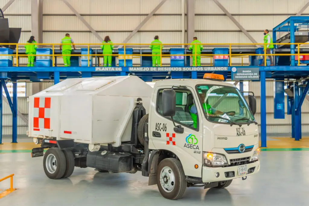 planta de manejo de residuos solidos urbanos