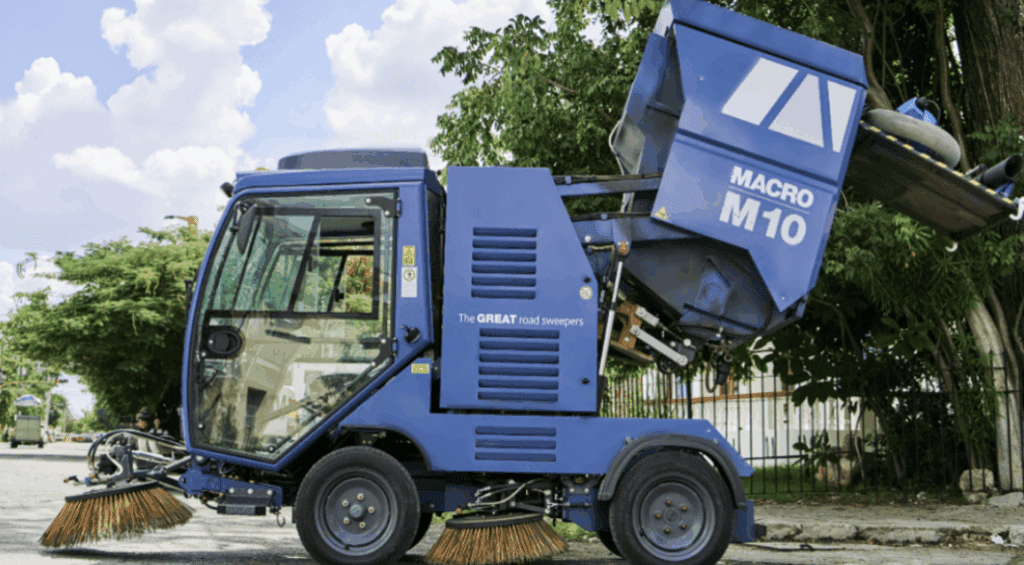 Macro M10: La Barredora compacta